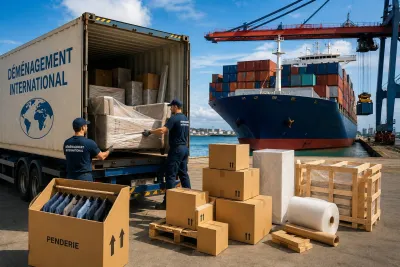 Déménagement international : conseils, containers et formalités
